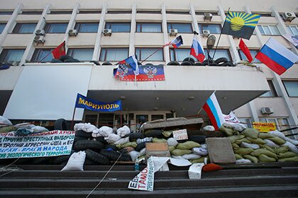 Мэрию Мариуполя освободили от пророссийских активистов