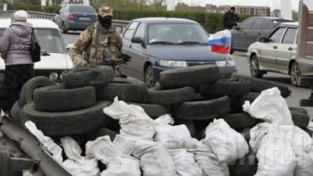 Атака блокпоста под Славянком была инсценировкой