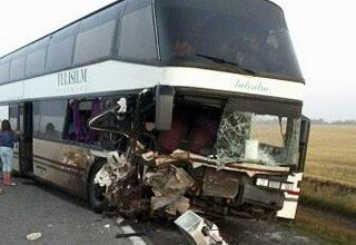В Ростовской области автобус попал в ДТП