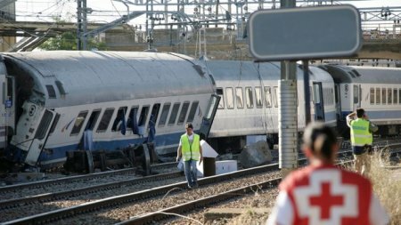 В Германии столкнулись грузовой и пассажирский поезда, пострадали люди