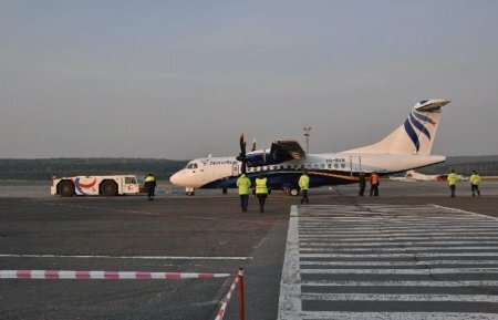 Самолет, летевший из Красноярска, был вынужден вернуться назад