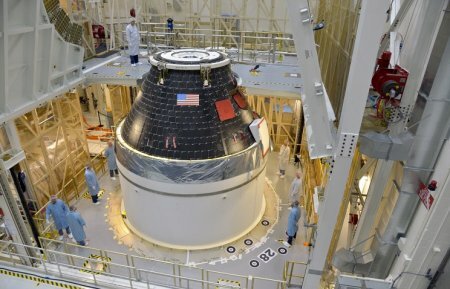 В США завершена сборка нового космического корабля Orion