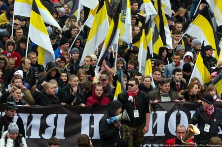 В Хабаровске прошел "Русский марш"