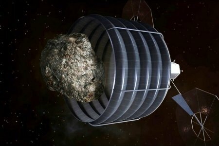 NASA намерено захватить астероид и добывать там полезные ископаемые